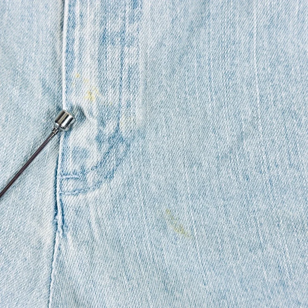 Liz Claiborne Lizwear Light Wash Denim Bermuda Shorts‎ 18W Light Blue Cotton